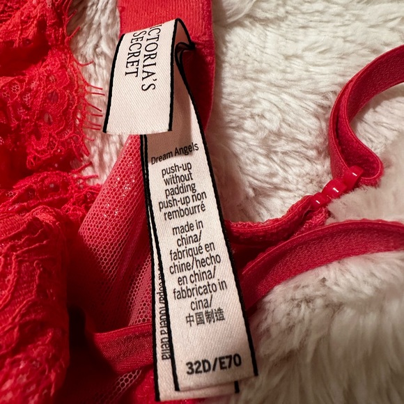 Dream Angels | Pushup without Padding Bra | Convertible Straps | Pink | 32D - Picture 3 of 5